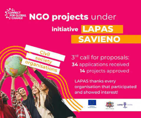 14 new “LAPAS savieno” projects approved!