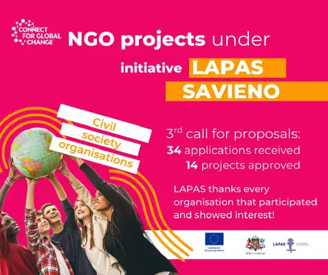 14 new “LAPAS savieno” projects approved!